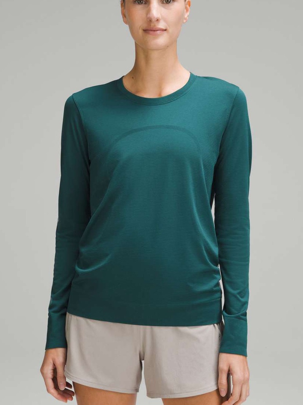 Lululemon Swiftly Relaxed Long Sleeve Shirt
Storm Teal Green W3FUPS Size 8